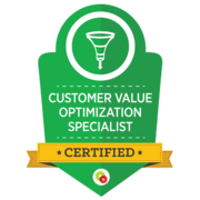 Customer Value Optimization Specialist Certified